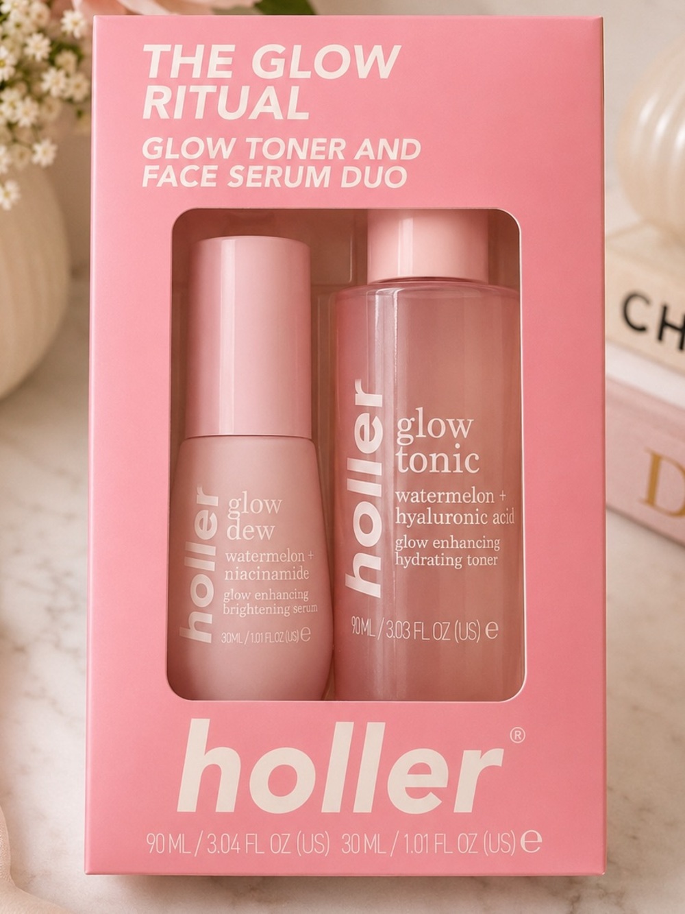 The Glow Soft Watermelon Glow Toner & Face Serum Duo - Skin Treatment